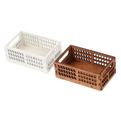 NAMOARLY 2St Deckenkorb Mini-Dinge Körbe Kleiner Mini-Essen Storage Boxes aufbwahrungs-Box dollhaus Mini-Aufbewahrungskorb-Modell Miniatur-Aufbewahrungskorb-Modell hölzern NAMOARLY 2St Deckenkorb Mini-Dinge Körbe Kleiner Mini-Essen Storage Boxes aufbwahrungs-Box dollhaus Mini-Aufbewahrungskorb-Modell Miniatur-Aufbewahrungskorb-Modell hölzern von NAMOARLY