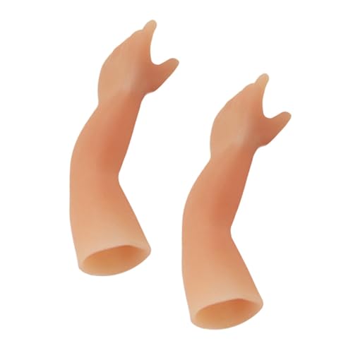 NAMOARLY 2stücke Halloween Magische Hand Spielzeug Kleine Fingerpuppen Für Münzverschwinden Lustige Party-Accessoires Für Festivals Und Feiern von NAMOARLY