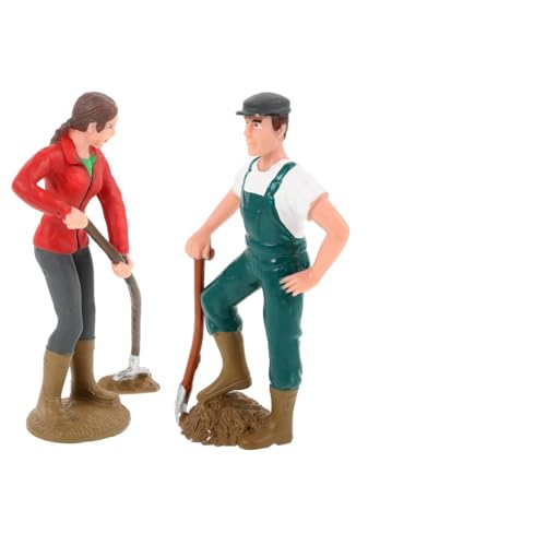 NAMOARLY 2St Modell Einer Bauernhofpuppe Miniaturmenschen Bäuerin, Arbeiterin Farmszenenmodell Bauernfiguren Landwirtschaft Modellbau Kuchen Charakterfigur Mini-Figuren- Plastik NAMOARLY 2St Modell Einer Bauernhofpuppe Miniaturmenschen Bäuerin, Arbeiterin Farmszenenmodell Bauernfiguren Landwirtschaft Modellbau Kuchen Charakterfigur Mini-Figuren- Plastik von NAMOARLY