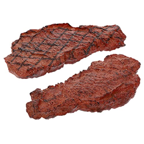 NAMOARLY Gefälschtes Steak-Modell-Set Steak-Spielzeug Für Kinder Home-Office- Realistisches Gefälschtes Lebensmittelspielzeug Künstliche Steak-Requisiten Für Die Spielküche NAMOARLY Gefälschtes Steak-Modell-Set Steak-Spielzeug Für Kinder Home-Office- Realistisches Gefälschtes Lebensmittelspielzeug Künstliche Steak-Requisiten Für Die Spielküche von NAMOARLY