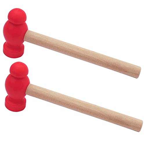 NAMOARLY 2Stücke Holzspielzeughammer für Lernspielzeug Motorik und Flexibilität Sicheres Hammerspielzeug für Kleinkinder für Rollenspiele und Kreative NAMOARLY 2Stücke Holzspielzeughammer für Lernspielzeug Motorik und Flexibilität Sicheres Hammerspielzeug für Kleinkinder für Rollenspiele und Kreative von NAMOARLY