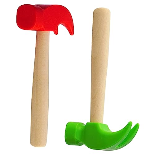 NAMOARLY 2Stücke Teiliges Hammer Roter und Kunststoffhammer für Kreatives für Jahren Spaß bei Spielzeugfotografie und Rollenspielen NAMOARLY 2Stücke Teiliges Hammer Roter und Kunststoffhammer für Kreatives für Jahren Spaß bei Spielzeugfotografie und Rollenspielen von NAMOARLY