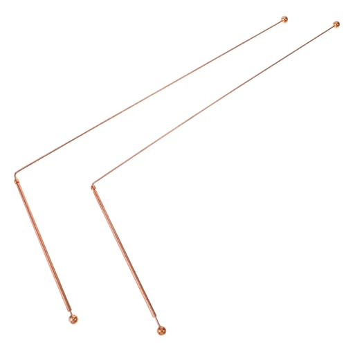NAMOARLY 2Stücke Wünschelruten aus Kupfer Flexible und Langlebige Dowsing Stäbe für Outdoor Anwendungen Schatzsuche NAMOARLY 2Stücke Wünschelruten aus Kupfer Flexible und Langlebige Dowsing Stäbe für Outdoor Anwendungen Schatzsuche von NAMOARLY