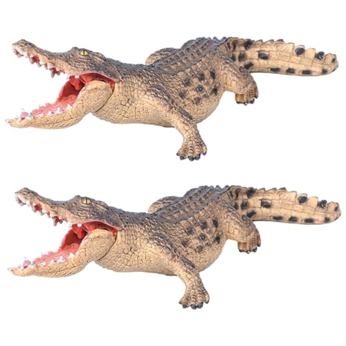 NAMOARLY 2st Simulation Krokodilmodell Lebensechtes Krokodil-Modell Krokodil-spielzeugfigur Krokodilmodell Aus Kunststoff Simulations-krokodilmodell Spielzeuge Kind Tier Künstlich Plastik NAMOARLY 2st Simulation Krokodilmodell Lebensechtes Krokodil-Modell Krokodil-spielzeugfigur Krokodilmodell Aus Kunststoff Simulations-krokodilmodell Spielzeuge Kind Tier Künstlich Plastik von NAMOARLY