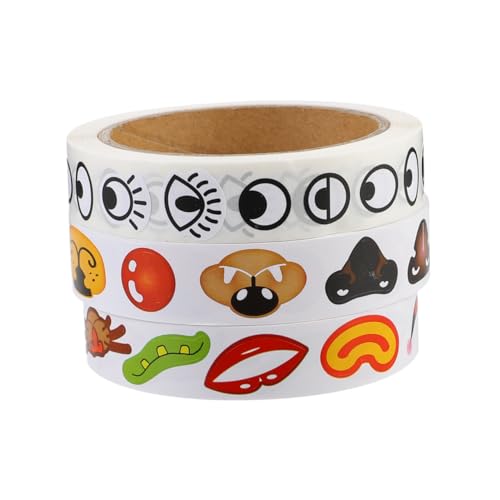 NAMOARLY 3 Rollen Augenaufkleber Niedliche Figurenregalwand Rattan Hasen Hase strömte Mouth Taping wandverkleidung stickbilder Aufkleber mit Nasenmuster lächelnde Aufkleber Papier NAMOARLY 3 Rollen Augenaufkleber Niedliche Figurenregalwand Rattan Hasen Hase strömte Mouth Taping wandverkleidung stickbilder Aufkleber mit Nasenmuster lächelnde Aufkleber Papier von NAMOARLY