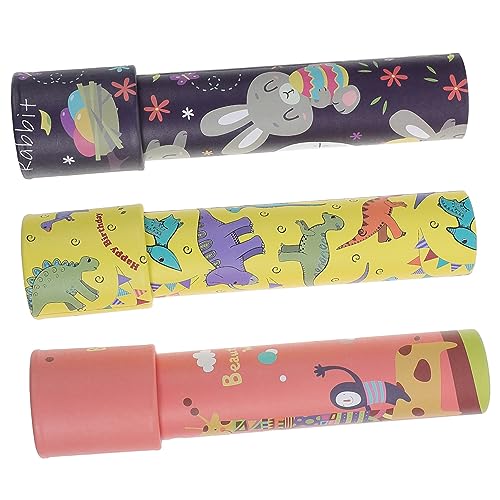 NAMOARLY 3 Stück Kaleidoskop Kleinkindgeschenke Prisma Kindergeschenke Kindergeschenke Kindergeschenke Für Wissenschaftliches Kinderspielzeug Papier von NAMOARLY