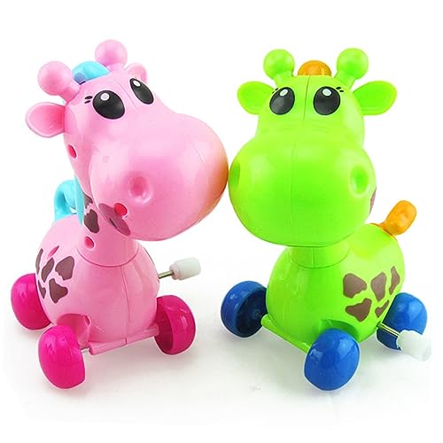 NAMOARLY 3 Stücke Cartoon Giraffe Spielzeug Zum Aufziehen Lustiges Tierspielzeug Uhrwerk Spielzeug Partyzubehör für Kinder Zufällige Farben NAMOARLY 3 Stücke Cartoon Giraffe Spielzeug Zum Aufziehen Lustiges Tierspielzeug Uhrwerk Spielzeug Partyzubehör für Kinder Zufällige Farben von NAMOARLY
