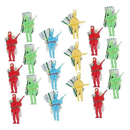 NAMOARLY 30 Stück Fallschirm Outdoor draußen Fallschirmspringer Mini-Fallschirm Fallschirmspielzeug für Plastik NAMOARLY 30 Stück Fallschirm Outdoor draußen Fallschirmspringer Mini-Fallschirm Fallschirmspielzeug für Plastik von NAMOARLY