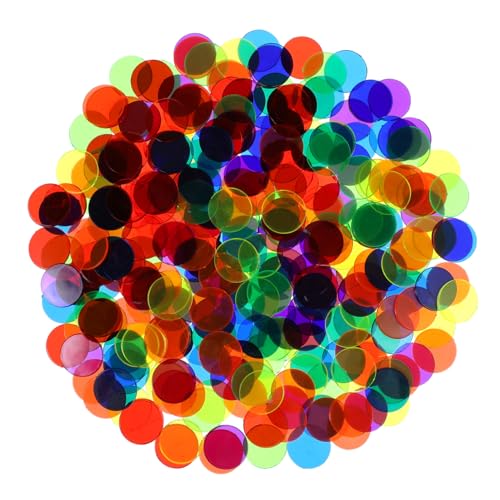 NAMOARLY 300Stücke Plastik Chips für Bingo Spiele Spielmarken Blau Rot Gelb Grün und Orange Je für Spielkarten und Kreative Anwendungen NAMOARLY 300Stücke Plastik Chips für Bingo Spiele Spielmarken Blau Rot Gelb Grün und Orange Je für Spielkarten und Kreative Anwendungen von NAMOARLY