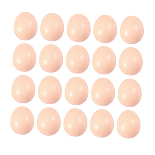 NAMOARLY 30St Fake-Food-Dekor Osterei-Dekor Osterpartydekorationen Spielzeug Modelle Graffiti-Ei malen nachgemachtes Ei-Modell Frühstück bemalte Eier nachgeahmte Eier von NAMOARLY