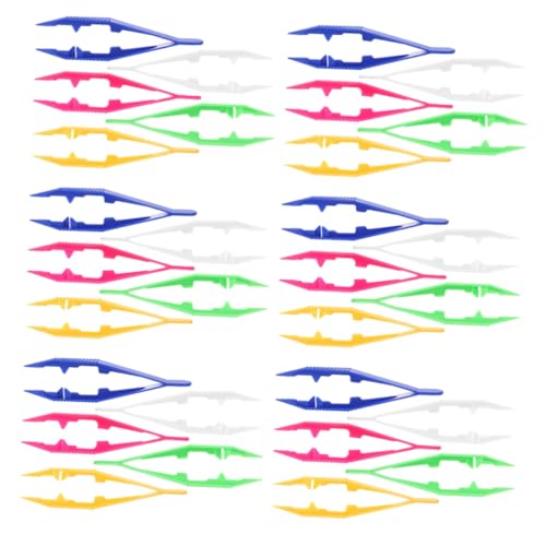 NAMOARLY 30St Leichte Pinzette aus Kunststoff Kleiderregal S-Hooks Kleiner Kleiderbügel Löffel Lasso bastelset basteln für Werkzeug Bastelpinzette Pinzette für Briefmarken pp NAMOARLY 30St Leichte Pinzette aus Kunststoff Kleiderregal S-Hooks Kleiner Kleiderbügel Löffel Lasso bastelset basteln für Werkzeug Bastelpinzette Pinzette für Briefmarken pp von NAMOARLY