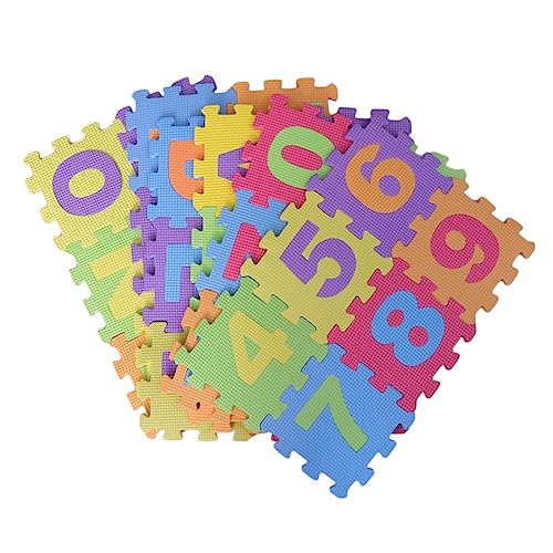 NAMOARLY 36 Stück Puzzlematte Babyspiel-turnmatte Eva-bodenmatte Gymnastikmatte Schaumstoff Schaumpuzzle Alphabet-Puzzle Bodenspielmatte Für Babys -Puzzle Rätsel Anzahl Teppich Kind von NAMOARLY