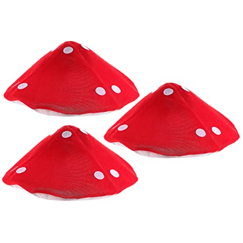 NAMOARLY 3St Pilzhut kinderkostüme igelkostümkinder fasnachtskostüme hut lustig fashing costume Bucket Hat Männer Kostüm für lustiger Hut für Pilz-Party- Stoff rot NAMOARLY 3St Pilzhut kinderkostüme igelkostümkinder fasnachtskostüme hut lustig fashing costume Bucket Hat Männer Kostüm für lustiger Hut für Pilz-Party- Stoff rot von NAMOARLY