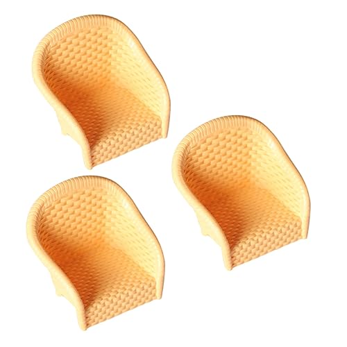 NAMOARLY 3Stücke Mini Möbel Für Puppenhaus Möbel Modelle Für Wohnzimmer Mini Rattan Stuhl Puppenstubenmöbel Für Kreative Spielwelten NAMOARLY 3Stücke Mini Möbel Für Puppenhaus Möbel Modelle Für Wohnzimmer Mini Rattan Stuhl Puppenstubenmöbel Für Kreative Spielwelten von NAMOARLY