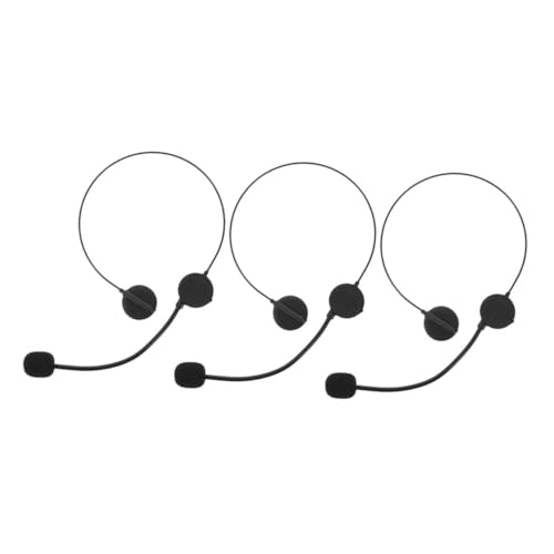 NAMOARLY 3Stücke Teiliges Mikrofon Headset Kostüm Requisite für Cosplay und Halloween Leichtes und Tragbares Zubehör für Bühnenauftritte und Partys für Musikliebhaber und Fans NAMOARLY 3Stücke Teiliges Mikrofon Headset Kostüm Requisite für Cosplay und Halloween Leichtes und Tragbares Zubehör für Bühnenauftritte und Partys für Musikliebhaber und Fans von NAMOARLY