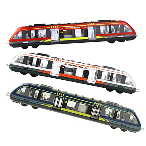 NAMOARLY 3st Kinderspielzeug Für Elektrische Eisenbahnen Zugspielzeug Spielzeugeisenbahn Bahngleise Für Im Alter Von 4-8 Jahren Kleine Spielsachen Legierung von NAMOARLY