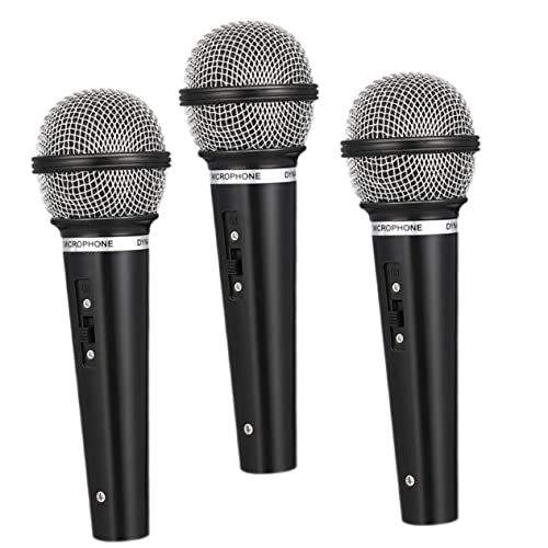 NAMOARLY 3st Requisiten Mikrofon Maschinenmikrofon Weidenkörbe Modell Kindermikrofon Karaoke Kostümmikrofon Kinderspielzeug Tischkorb Aus Weidengeflecht Vorgeben Trio Plastik Black NAMOARLY 3st Requisiten Mikrofon Maschinenmikrofon Weidenkörbe Modell Kindermikrofon Karaoke Kostümmikrofon Kinderspielzeug Tischkorb Aus Weidengeflecht Vorgeben Trio Plastik Black von NAMOARLY