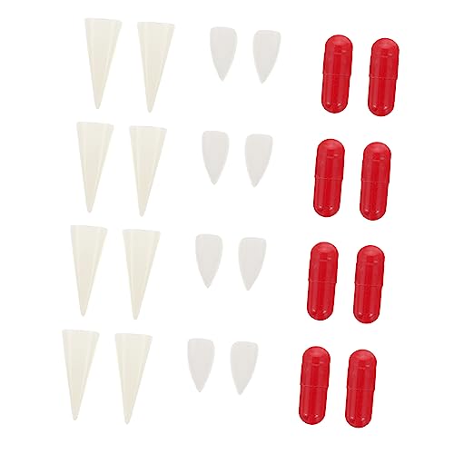 NAMOARLY Halloween Vampire Zahnersatz Cosplay Party Zubehör Künstliche Zähne Werkzeug Party Zähne Modell NAMOARLY Halloween Vampire Zahnersatz Cosplay Party Zubehör Künstliche Zähne Werkzeug Party Zähne Modell von NAMOARLY