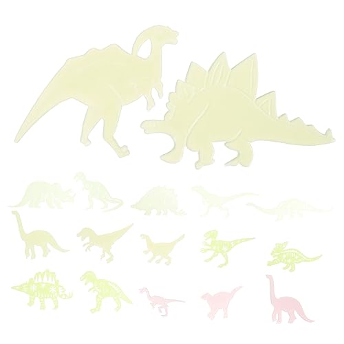 NAMOARLY Dekorative Im Dunkeln Leuchtende Dinosaurier-Aufkleber Für Wandbilder Im Jungen- Und Mädchenzimmer von NAMOARLY