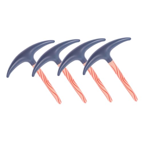 NAMOARLY 4 Stück Aufblasbare Pickaxe Spielzeuge für Party Streiche Halloween Geburtstagsdeko Interaktives für Innen und Außen Spielspaß von NAMOARLY