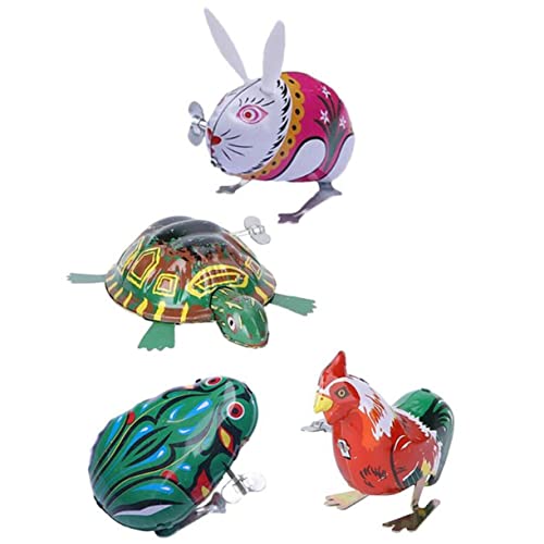 NAMOARLY 4 Stück Aufziehspielzeug Aus Blech Hasenspielzeug Für Kinderspielzeug Kaninchenspielzeug Partyspielzeug Tierspielzeug Windmäusespielzeug Metallaufziehspielzeug Kaninchen NAMOARLY 4 Stück Aufziehspielzeug Aus Blech Hasenspielzeug Für Kinderspielzeug Kaninchenspielzeug Partyspielzeug Tierspielzeug Windmäusespielzeug Metallaufziehspielzeug Kaninchen von NAMOARLY