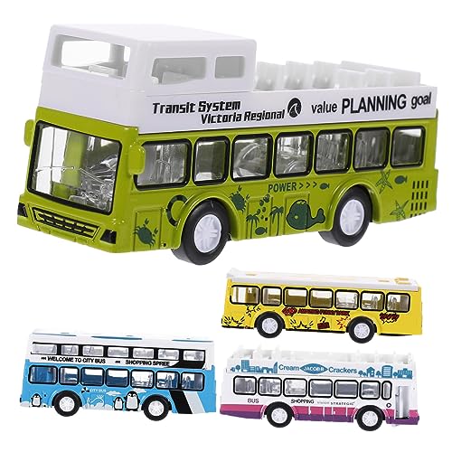 NAMOARLY 4 Stück Fahrzeugspielzeug Fahrzeuge Zurückziehen Kleine Busspielzeuge Spielzeugbus Busmodell Auto Zurückziehen Für Jungen Busspielzeug Für Kleinkinder Legierung NAMOARLY 4 Stück Fahrzeugspielzeug Fahrzeuge Zurückziehen Kleine Busspielzeuge Spielzeugbus Busmodell Auto Zurückziehen Für Jungen Busspielzeug Für Kleinkinder Legierung von NAMOARLY