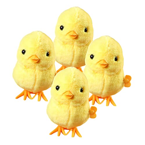 NAMOARLY 4 Stück Hüpfendes Hühnerspielzeug Küken Hühnerspielzeug Für Huhn Kinderspielzeug Küken Aufziehen Partybevorzugungsspielzeug Babyspielzeug Yellow Plüsch NAMOARLY 4 Stück Hüpfendes Hühnerspielzeug Küken Hühnerspielzeug Für Huhn Kinderspielzeug Küken Aufziehen Partybevorzugungsspielzeug Babyspielzeug Yellow Plüsch von NAMOARLY