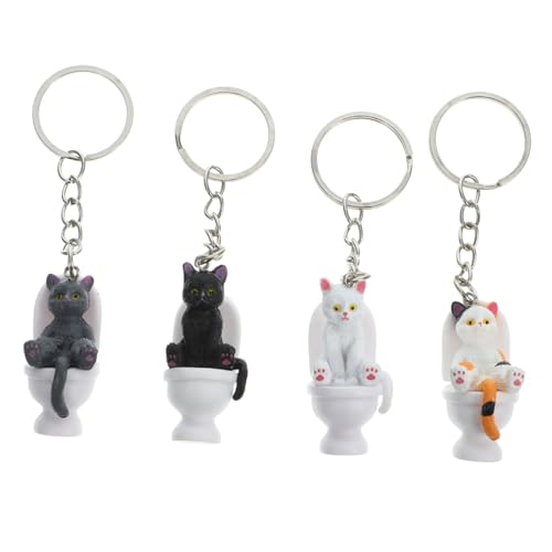 NAMOARLY 4 Stück Katze Schlüsselanhänger Für Trainingsstangen Guinea Einzigartiges Nachtlicht Seeigel Spiegelspielzeug Zimmerpflanze Kuchen Bequemes Düse Pvc NAMOARLY 4 Stück Katze Schlüsselanhänger Für Trainingsstangen Guinea Einzigartiges Nachtlicht Seeigel Spiegelspielzeug Zimmerpflanze Kuchen Bequemes Düse Pvc von NAMOARLY