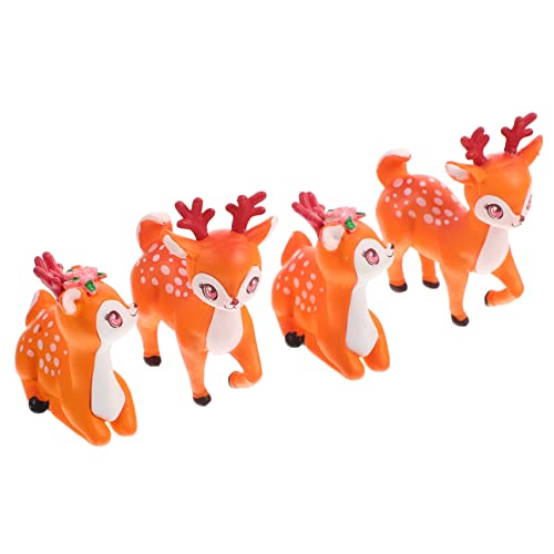 NAMOARLY 4 Stück Mikro-Landschaftsverzierung Miniaturen Cartoon-Miniatur-Hirschfiguren Tischdekoration Gnom animal figures tooniesfiguren auto tier schmuck Hirsch Miniaturfiguren PVC NAMOARLY 4 Stück Mikro-Landschaftsverzierung Miniaturen Cartoon-Miniatur-Hirschfiguren Tischdekoration Gnom animal figures tooniesfiguren auto tier schmuck Hirsch Miniaturfiguren PVC von NAMOARLY