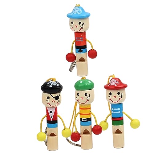 NAMOARLY 4 Stück Pfeife musikinstrumente holzspielzeug holzflöte kinderspielzeuge piraten Kinderinstrument Partygeschenke Musikalisches Babyspielzeug hölzern NAMOARLY 4 Stück Pfeife musikinstrumente holzspielzeug holzflöte kinderspielzeuge piraten Kinderinstrument Partygeschenke Musikalisches Babyspielzeug hölzern von NAMOARLY