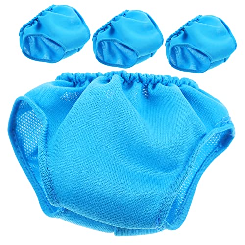 NAMOARLY 4 Stück Puppenzubehör puppenkleidung puppenspielzeug Puppenwechselkleidung Puppenunterbekleidung Puppen-Dekoration Puppenunterwäsche vortäuschen Puppe kostüm Stoff Sky-Blue von NAMOARLY