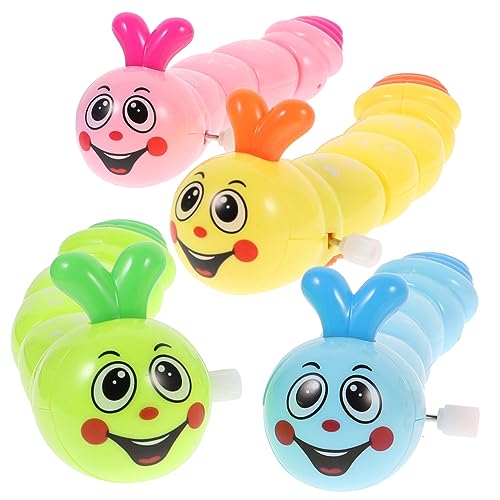 NAMOARLY 4 Stück Raupen am Uhrwerk für kinderspielzeug Toys Educational Toys Gadget Schnecken-Zappelspielzeug aufziehbares Raupenspielzeug aufziehbares Abs NAMOARLY 4 Stück Raupen am Uhrwerk für kinderspielzeug Toys Educational Toys Gadget Schnecken-Zappelspielzeug aufziehbares Raupenspielzeug aufziehbares Abs von NAMOARLY