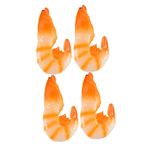 NAMOARLY 4 Stück Simulationsmodell für Meeresgarnelen künstliche Garnelen Aquariumdekorationen Garnelen Essen Garnelen-Modelle gefälschtes Essen gefälschte Garnelenstütze PVC NAMOARLY 4 Stück Simulationsmodell für Meeresgarnelen künstliche Garnelen Aquariumdekorationen Garnelen Essen Garnelen-Modelle gefälschtes Essen gefälschte Garnelenstütze PVC von NAMOARLY