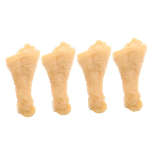 NAMOARLY 4 Stück Simuliertes Hühnerbeinmodell Gefälschtes Essen Gefälschte Hähnchenschenkel Krallen Zum Zerkleinern Von Fleisch Mini-Huhn Gefälschte Hühnerflügel Simulation Tiermodell PVC NAMOARLY 4 Stück Simuliertes Hühnerbeinmodell Gefälschtes Essen Gefälschte Hähnchenschenkel Krallen Zum Zerkleinern Von Fleisch Mini-Huhn Gefälschte Hühnerflügel Simulation Tiermodell PVC von NAMOARLY