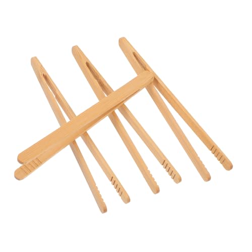 NAMOARLY 4 Stück Teiliges Holz Pinzettenset Montessori Feinmotorik für Sicher Leicht Glatte Oberfläche Lernspielzeug zur Geschicklichkeitsschulung und Konzentrationsförderung von NAMOARLY