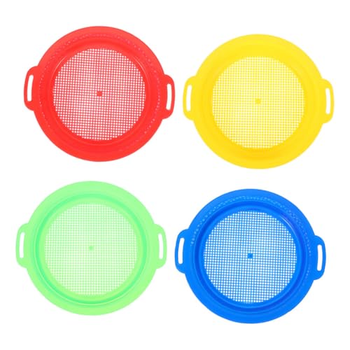 NAMOARLY 4 Stück Teiliges Sandspielzeug mit Netzsieben für Bunte Sandschaufel und Sieb Robustes PP Material Effizienter Sandfilter für Strand und Gartenaktivitäten Fördert Gemeinsame NAMOARLY 4 Stück Teiliges Sandspielzeug mit Netzsieben für Bunte Sandschaufel und Sieb Robustes PP Material Effizienter Sandfilter für Strand und Gartenaktivitäten Fördert Gemeinsame von NAMOARLY