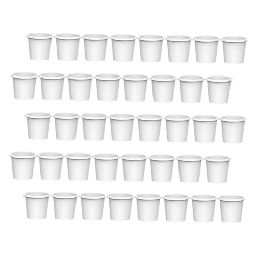 NAMOARLY 40 Stück Pappbecher für Mini Wasserspender für Kreative Rollenspiele und Nachhaltige Erziehung für Kinderküchen und Bastelaktivitäten von NAMOARLY