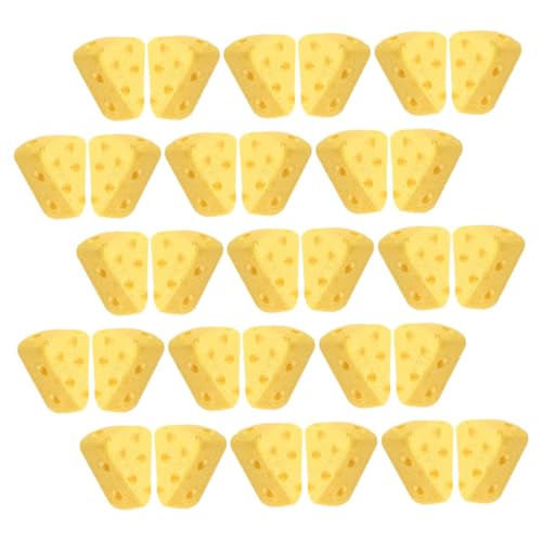 NAMOARLY 40st Hilfskäse Gefälscht Muffins Miniatur Käsekuchen Ding Massendekoration Schmücken Dessertdekoration Dreieck Dekoration Cremekleber Dekoration Brot Käsespielzeug Plastik Yellow NAMOARLY 40st Hilfskäse Gefälscht Muffins Miniatur Käsekuchen Ding Massendekoration Schmücken Dessertdekoration Dreieck Dekoration Cremekleber Dekoration Brot Käsespielzeug Plastik Yellow von NAMOARLY