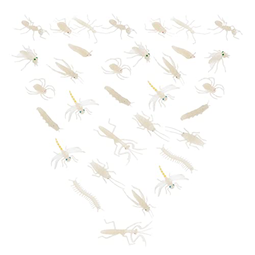 NAMOARLY 48 Stücke Realistische Insektenmodell Spielzeug Halloween Leuchtende Insekten Schwierige Spielzeug NAMOARLY 48 Stücke Realistische Insektenmodell Spielzeug Halloween Leuchtende Insekten Schwierige Spielzeug von NAMOARLY