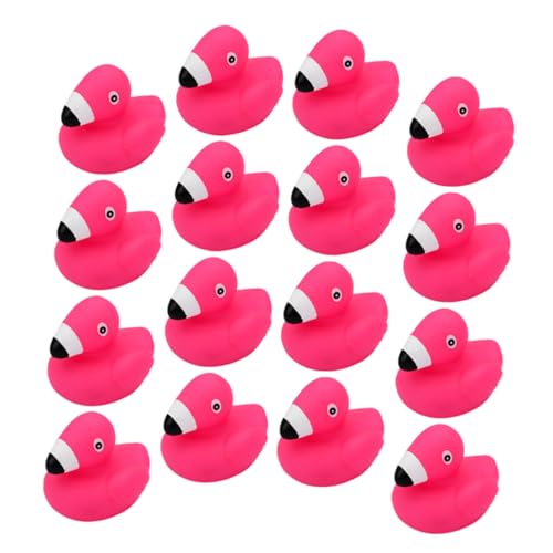 NAMOARLY 48Stücke Flamingo Badespielzeug Für Quietschendes Cartoon Für Badewanne Und Perfektes Babyparty Zubehör Farbenfrohes Und Weiches Design von NAMOARLY