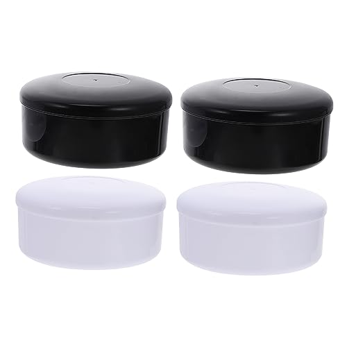 NAMOARLY 4Boxen Stücke Halter für Schachsteine Behälter mit Deckel Schach zubehör lagerboxen kreisförmiges Schachglas Go-Schach-Behälter aus Plastik Weiß NAMOARLY 4Boxen Stücke Halter für Schachsteine Behälter mit Deckel Schach zubehör lagerboxen kreisförmiges Schachglas Go-Schach-Behälter aus Plastik Weiß von NAMOARLY