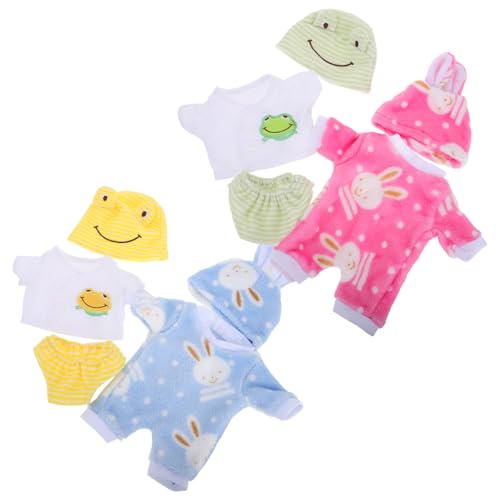 NAMOARLY 4Sätze Süße Puppenoutfits Für Realistische Babypuppen Tierische Overalls Für Amerikanische Puppen Puppenkleidung Zubehör NAMOARLY 4Sätze Süße Puppenoutfits Für Realistische Babypuppen Tierische Overalls Für Amerikanische Puppen Puppenkleidung Zubehör von NAMOARLY