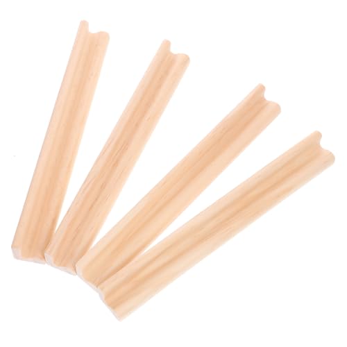NAMOARLY 4Stücke Holz Domino Halter Teiliges Holzständer für Spielkarten Englische Displays Stabil und Praktisch für DIY Domino Spiele für Schreibtischdekoration NAMOARLY 4Stücke Holz Domino Halter Teiliges Holzständer für Spielkarten Englische Displays Stabil und Praktisch für DIY Domino Spiele für Schreibtischdekoration von NAMOARLY
