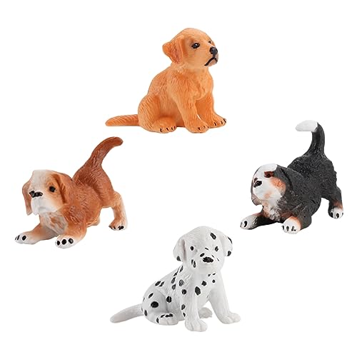 NAMOARLY 4Stücke Teiliges Realistischer Welpenfiguren Hundespielzeug Aus Zufällige Designs Dekorative Hundefiguren Für Sammler Und Haustierliebhaber NAMOARLY 4Stücke Teiliges Realistischer Welpenfiguren Hundespielzeug Aus Zufällige Designs Dekorative Hundefiguren Für Sammler Und Haustierliebhaber von NAMOARLY