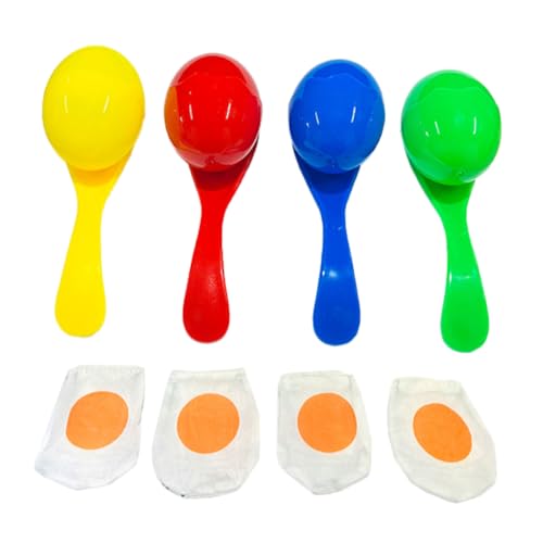 NAMOARLY Fidget Toys Kinder Spielzeug Kinder 4er Set Bunte Eier Und Öffel Rennspiel Für Interaktive Partyspiele Für Draußen Lustige Spielzeuge Für Eier Öffel Rennen Ideale Outdoor Spiele Für NAMOARLY Fidget Toys Kinder Spielzeug Kinder 4er Set Bunte Eier Und Öffel Rennspiel Für Interaktive Partyspiele Für Draußen Lustige Spielzeuge Für Eier Öffel Rennen Ideale Outdoor Spiele Für von NAMOARLY