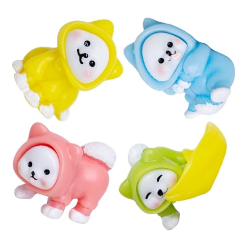 NAMOARLY Spielzeug Für Hunde 4er Set Miniatur Hundefiguren Aus Harz Realistische Tierstatue Niedliche Deko Für Zuhause Micro Landscape Puppy Toys Tischdeko Für Hundeliebhaber Figuren Hund NAMOARLY Spielzeug Für Hunde 4er Set Miniatur Hundefiguren Aus Harz Realistische Tierstatue Niedliche Deko Für Zuhause Micro Landscape Puppy Toys Tischdeko Für Hundeliebhaber Figuren Hund von NAMOARLY