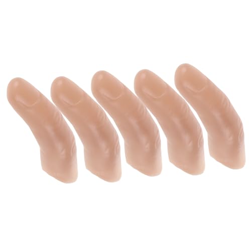 NAMOARLY 5 Stück Realistische Fake Finger Requisiten Extra für Theater Film Bühnenauftritte Magische Tricks Vielseitig Einsetzbar für Behinderte Cosplay Halloween NAMOARLY 5 Stück Realistische Fake Finger Requisiten Extra für Theater Film Bühnenauftritte Magische Tricks Vielseitig Einsetzbar für Behinderte Cosplay Halloween von NAMOARLY