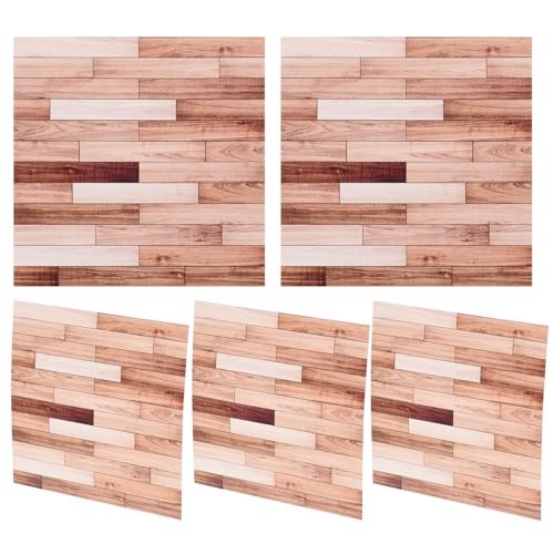 NAMOARLY 5 Stück Selbstklebende Tapete Für Puppenhaus-Simulation, Holzmaserung, Aufkleber, Puppenhaus-bodenaufkleber NAMOARLY 5 Stück Selbstklebende Tapete Für Puppenhaus-Simulation, Holzmaserung, Aufkleber, Puppenhaus-bodenaufkleber von NAMOARLY