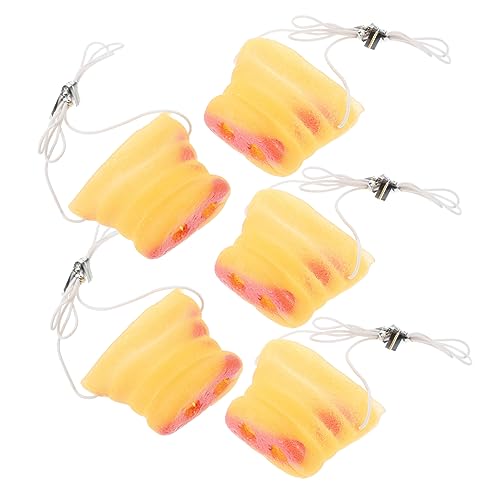 NAMOARLY 5 Stück austauschbare Tiernasenstütze realistisch Halloween-Nase Schnauze faschingsaccessoires Fasching Accessoires dekorative Tierrequisite austauschbarer Zirkus Vinyl von NAMOARLY
