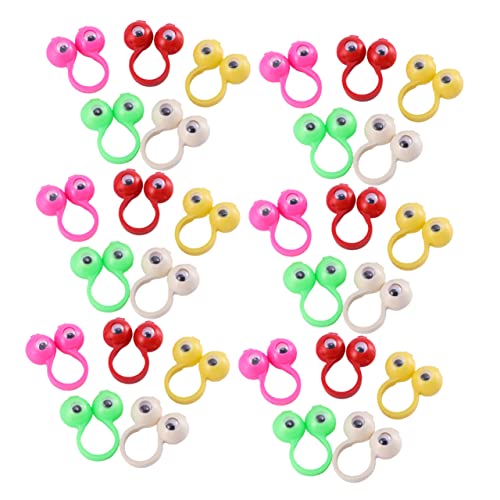 NAMOARLY 50 Stück Augenring für kinderspielzeug spielzeuge spielsachen für Rollenspiel Augenpuppen Handpuppen Finger sensorisches Bildungsspielzeug von NAMOARLY